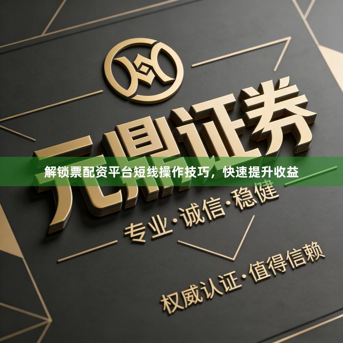解锁票配资平台短线操作技巧，快速提升收益