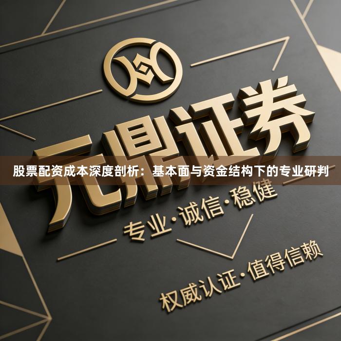 股票配资成本深度剖析：基本面与资金结构下的专业研判
