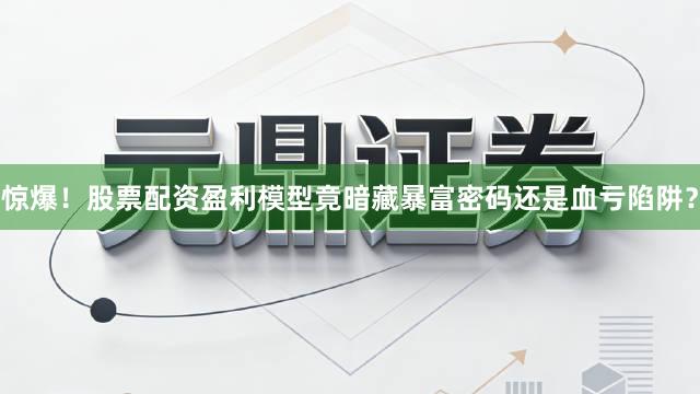 惊爆！股票配资盈利模型竟暗藏暴富密码还是血亏陷阱？