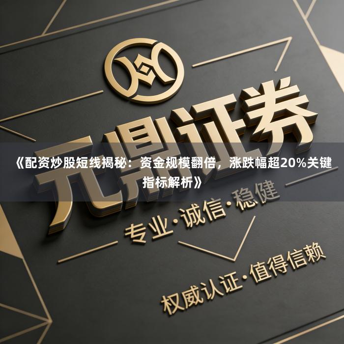 《配资炒股短线揭秘:资金规模翻倍,涨跌幅超20%关键指标解析》