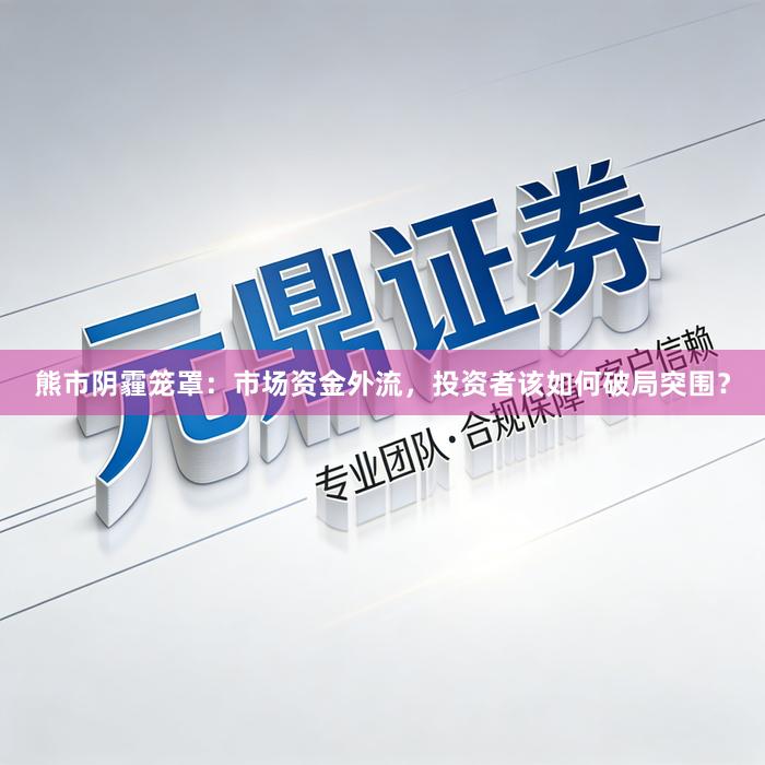 熊市阴霾笼罩：市场资金外流，投资者该如何破局突围？