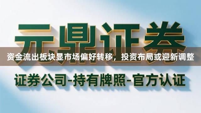 资金流出板块显市场偏好转移，投资布局或迎新调整