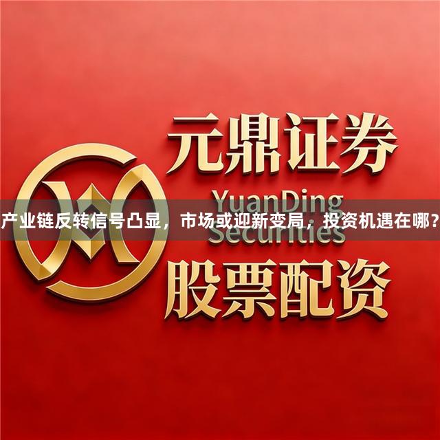 产业链反转信号凸显，市场或迎新变局，投资机遇在哪？